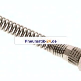 Gerade Drehverschraubung G 1/4"-6x4mm mit Knickschutz