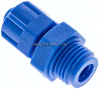 Gerade Verschraubung G 1/4"-8x6mm, Kunststoff (POM)