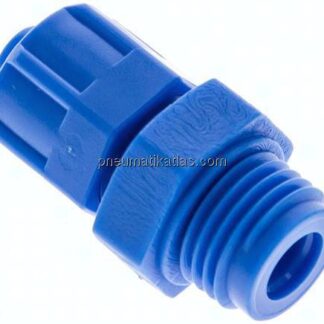 Gerade Verschraubung G 1/4"-8x6mm, Kunststoff (POM)