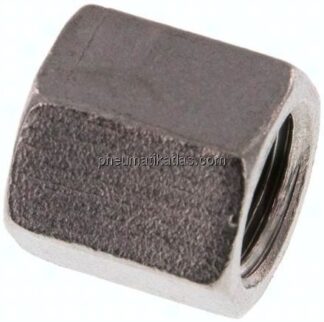 Verschlusskappe Rp 1/4", 1.4408