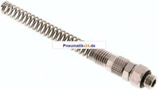 Gerade Drehverschraubung G 1/8"-6x4mm mit Knickschutz