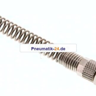 Gerade Drehverschraubung G 1/8"-6x4mm mit Knickschutz