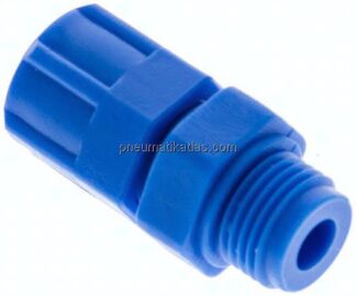 Gerade Verschraubung G 1/8"-6x4mm, Kunststoff (POM)