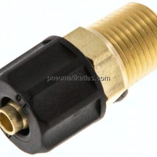 Gerade Verschraubung NPT 1/8"-6x4mm, Messing