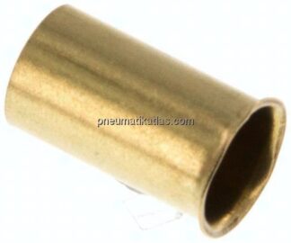 Verstärkungshülse für Rohr 12x10,0 mm, Messing