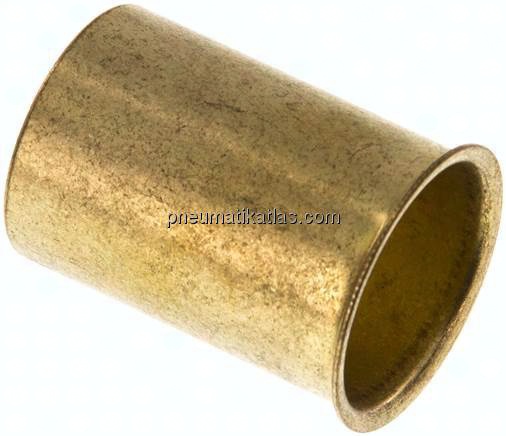 Verstärkungshülse für Rohr 28x25,0 mm, Messing