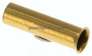 Verstärkungshülse für Rohr 4x2,7 mm, Messing