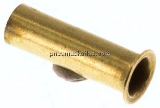 Verstärkungshülse für Rohr 5x3,0 mm, Messing