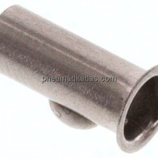 Verstärkungshülse für Rohr 6x4,0 mm, 1.4571