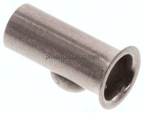 Verstärkungshülse für Rohr 6x4,0 mm, 1.4571