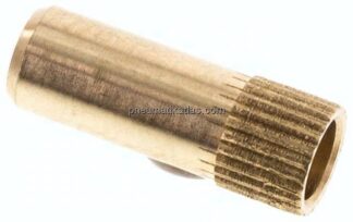 Verstärkungshülse für Rohr 6x5,0 mm, Messing