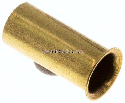 Verstärkungshülse für Rohr 8x6,0 mm, Messing