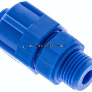 Gerade Verschraubung G 1/8"-8x6mm, Kunststoff (POM)