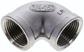 90°-Winkel Rp 3/4"-Rp 3/4", 1.4408