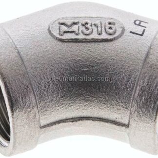 45°-Winkel Rp 3/4" (IG), 1.4408