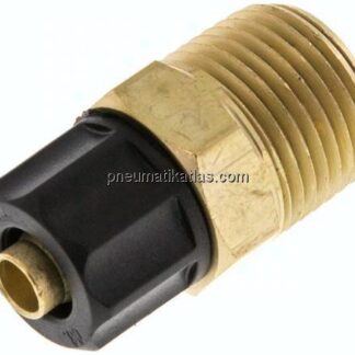 Gerade Verschraubung NPT 3/8"-8x6mm, Messing