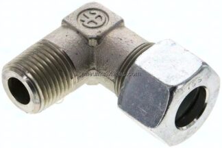 Winkel-Schneidringverschraub. NPT 1/2"-16 S (M24x1,5), Stahl verzinkt