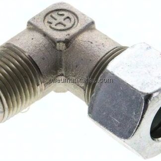 Winkel-Schneidringverschraub. NPT 1/2"-16 S (M24x1,5), Stahl verzinkt