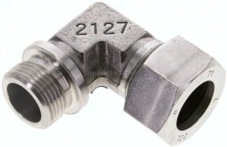 Winkel-Schneidringverschraub. G 3/4"-22 L (M30x2), 1.4571