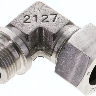 Winkel-Schneidringverschraub. G 3/4"-22 L (M30x2), 1.4571