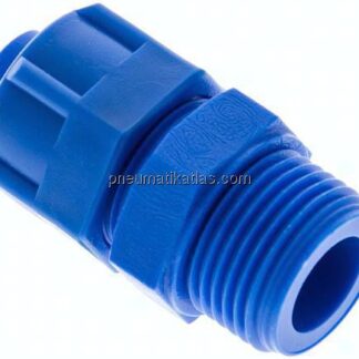 Gerade Verschraubung G 3/8"-11,6x9mm, Kunststoff (POM)
