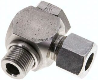 Winkel-Schwenkverschraubung G 1/2"-14 S (M22x1,5), 1.4571