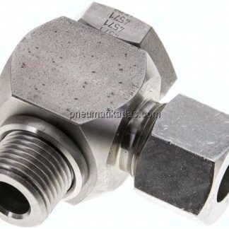 Winkel-Schwenkverschraubung G 1/2"-14 S (M22x1,5), 1.4571