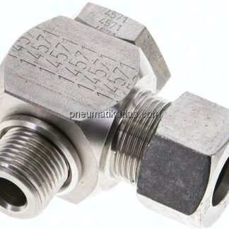 Winkel-Schwenkverschraubung M 18x1,5-15 L (M22x1,5), 1.4571