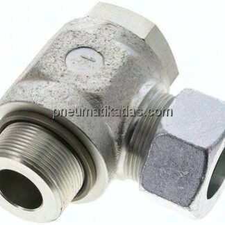 Winkel-Schwenkverschraubung M 42x2-30 S (M42x2), Stahl verzinkt