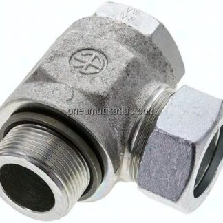Winkel-Schwenkverschraubung G 1-1/4"-35 L (M45x2), Stahl verzinkt
