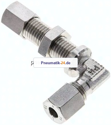 Winkel-Schott-Schneidringverschr. 6 L (M12x1,5), 1.4571