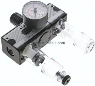 MULTIFIX Wartungseinheit (1), 3-tlg., G 1/4", 0,5 - 10 bar