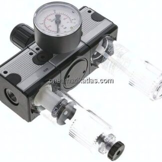 MULTIFIX Wartungseinheit (1), 3-tlg., G 1/4", 0,5 - 10 bar