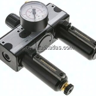 MULTIFIX Wartungseinheit (1), 3-tlg., G 1/4", 0,5 - 10 bar