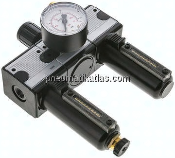 MULTIFIX Wartungseinheit (1), 3-tlg., G 1/4", 0,5 - 10 bar