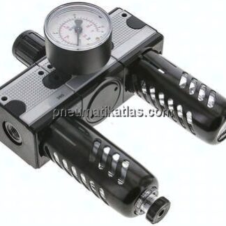 MULTIFIX Wartungseinheit (1), 3-tlg., G 1/4", 0,5 - 10 bar
