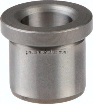 Bundbohrbuchse 0,5x6mm - DIN 172, einseitig abgerundet (Form A)