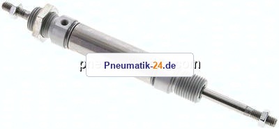 ISO 6432-Zylinder, doppeltwirkend, Kolben 16mm,Hub 25mm