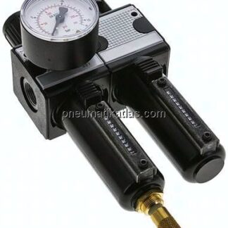 MULTIFIX Wartungseinheit (1), 2-tlg., G 3/8", 0,5 - 10 bar