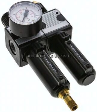 MULTIFIX Wartungseinheit (1), 2-tlg., G 3/8", 0,5 - 10 bar