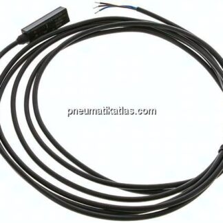 Zylinderschalter, vollelektronischer Sensor (verpolungssicher / kurzschlussfest), gelbe LED