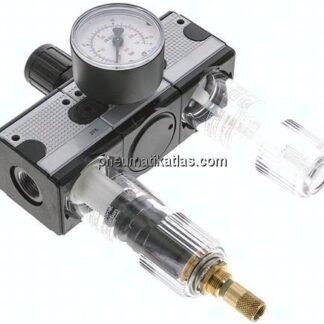MULTIFIX Wartungseinheit (1), 3-tlg., G 3/8", 0,5 - 10 bar
