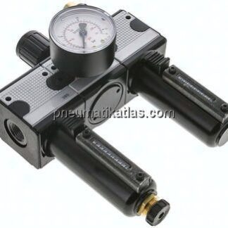 MULTIFIX Wartungseinheit (1), 3-tlg., G 3/8", 0,5 - 10 bar