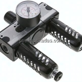 MULTIFIX Wartungseinheit (1), 3-tlg., G 3/8", 0,5 - 10 bar