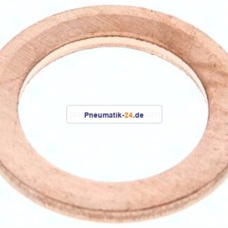 Dichtring aus Kupfer (12,2x17,9x1,5 mm)