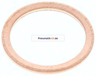 Dichtring aus Kupfer (14,2x17,9x1 mm)