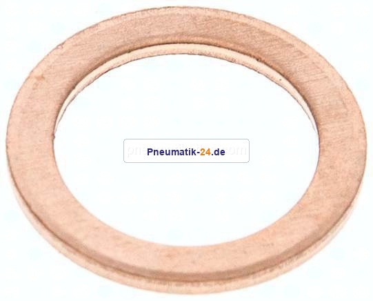 Dichtring aus Kupfer (14,2x19,9x1,5 mm)