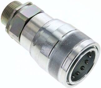 Steckkupplung ISO7241-1A, Muffe Baugr.6, 20 S (M30x2)