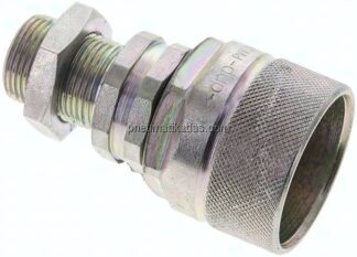 Schott-Schraubkupplung, Stecker Baugr.3, 15 L (M22x1,5)