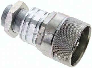 Schott-Schraubkupplung, Stecker Baugr.4, 18 L (M26x1,5)